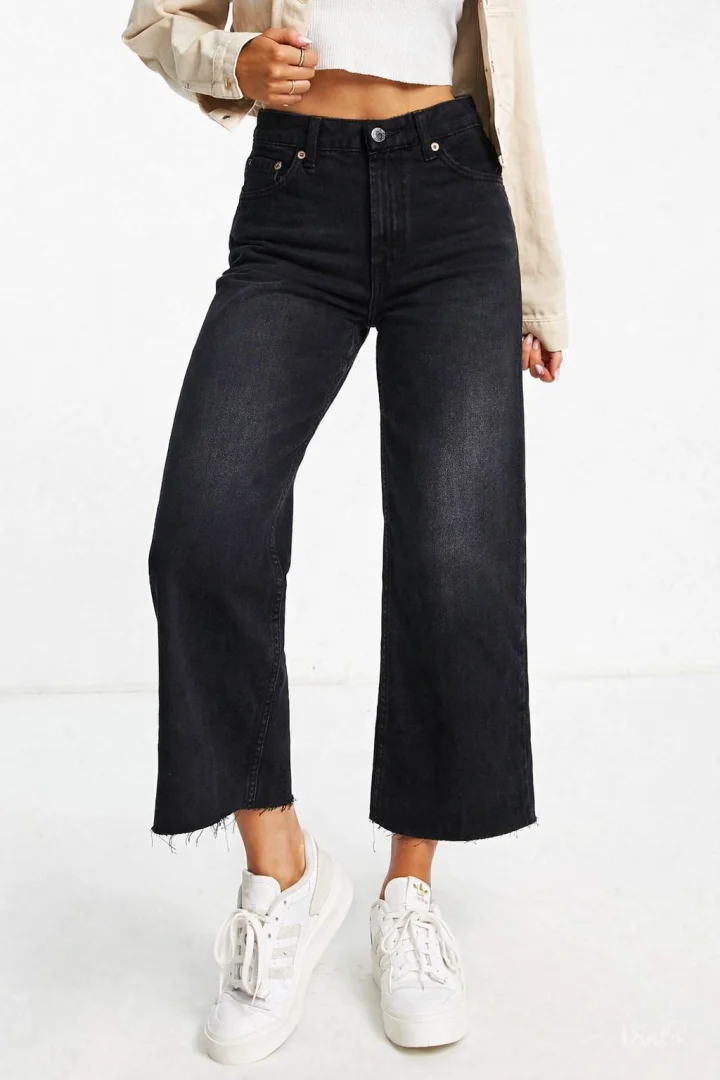 PULL&BEAR washed crne kilote