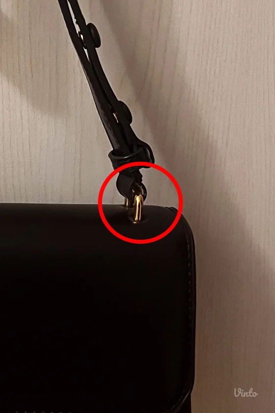 ZARA elegantna čoko torbica