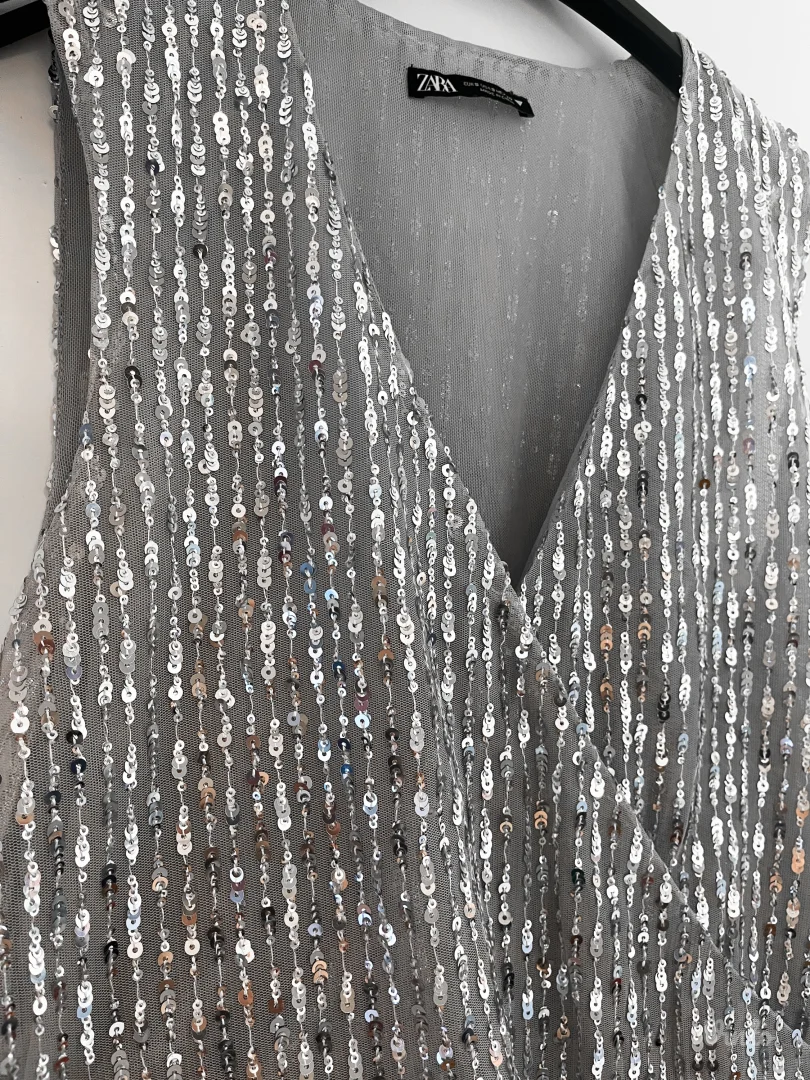 ZARA sequin top