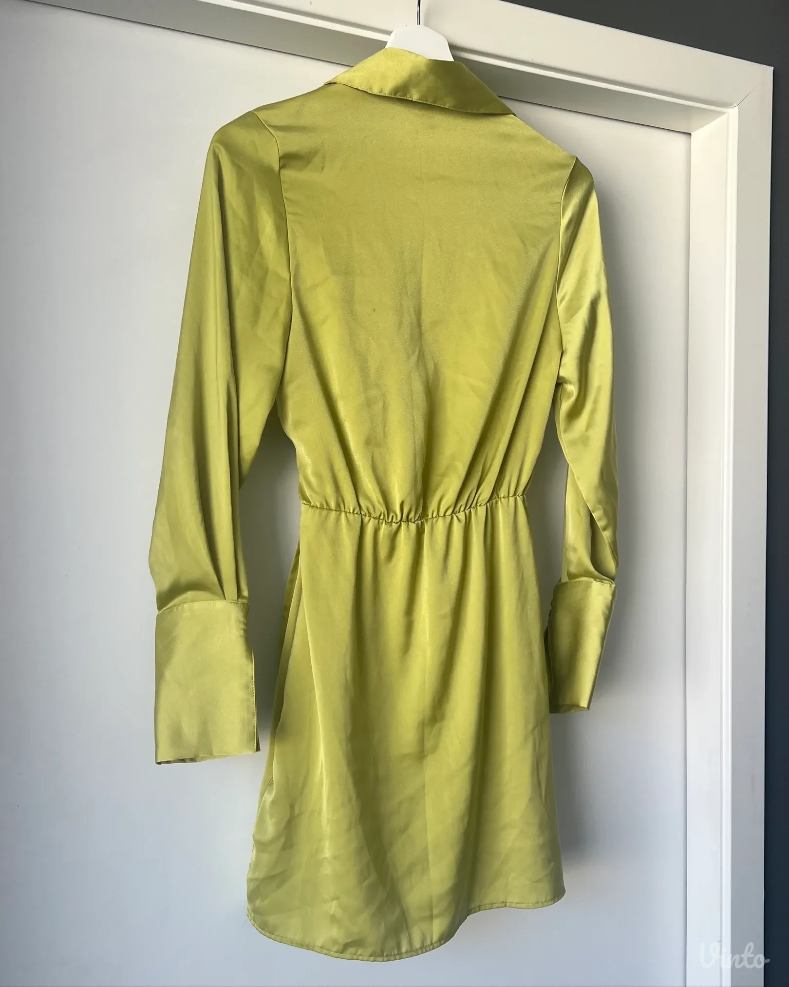 H&M prelepa satenska haljina XS-S