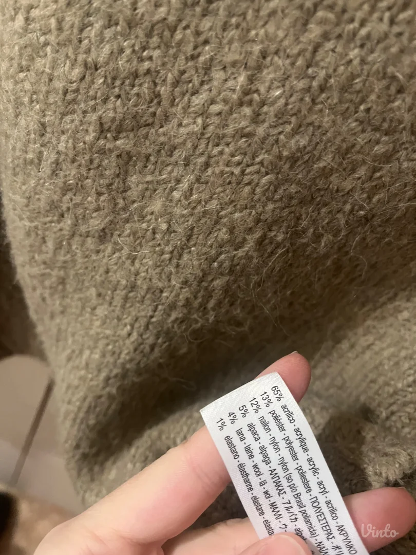 ZARA alpaca/wool blend džemper