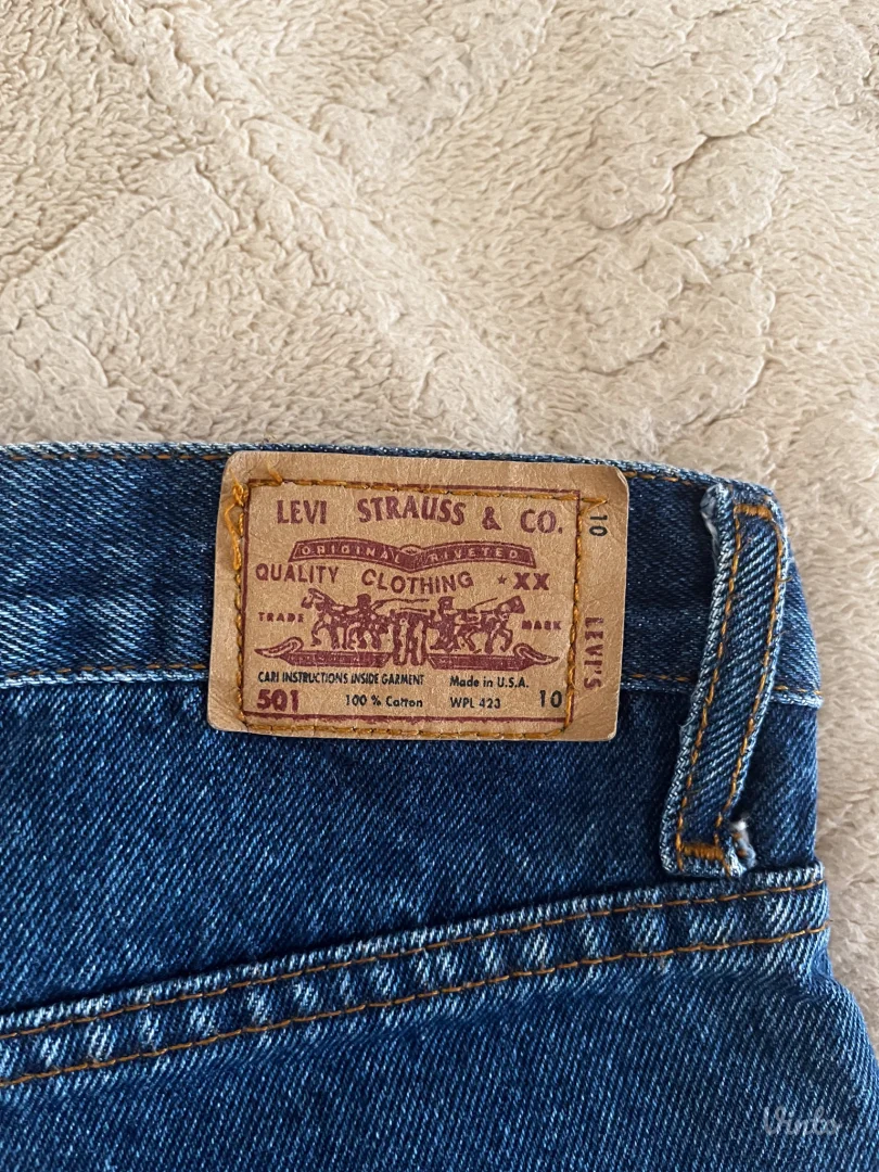 Levis 501 farmerice za devojčice 128