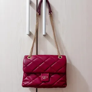 Parfois savršena ciklama štepana torbica