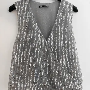 ZARA sequin top