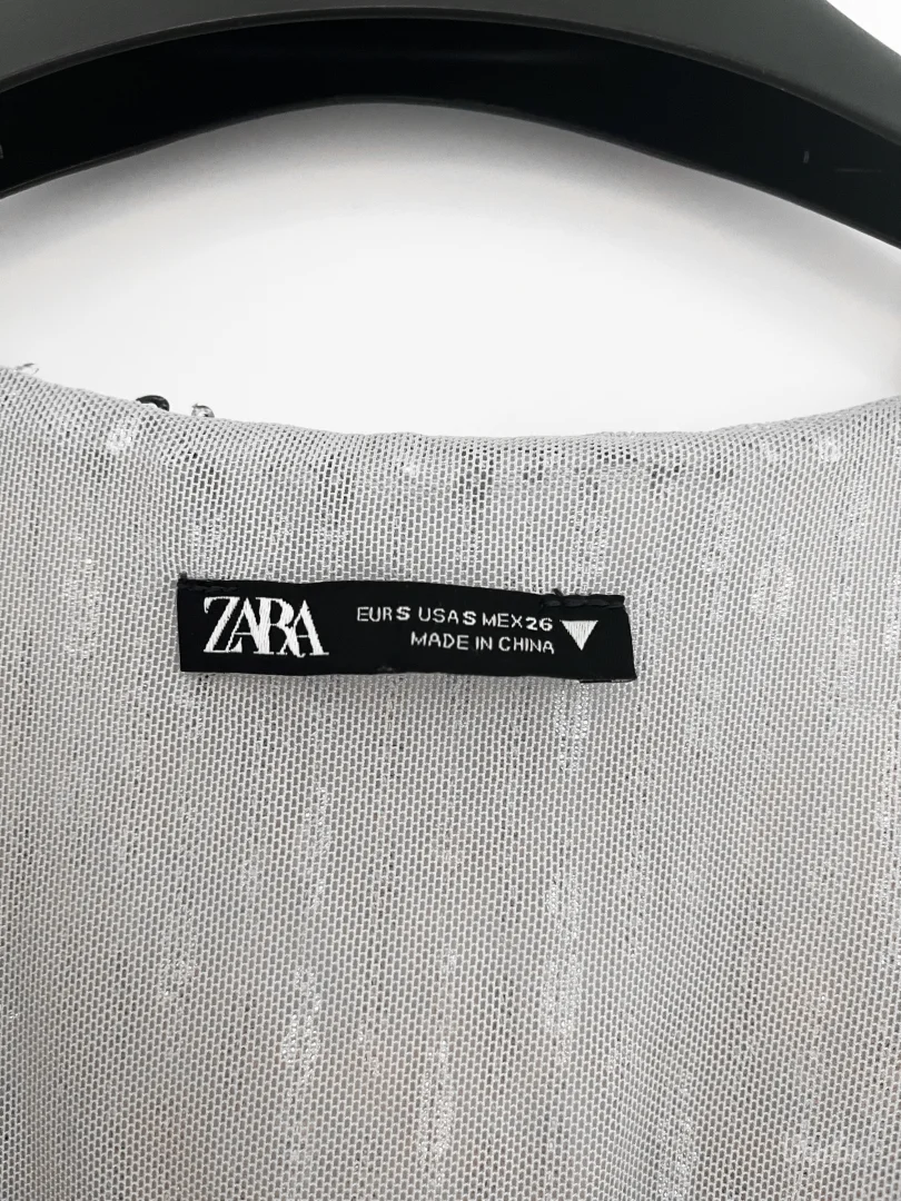 ZARA sequin top