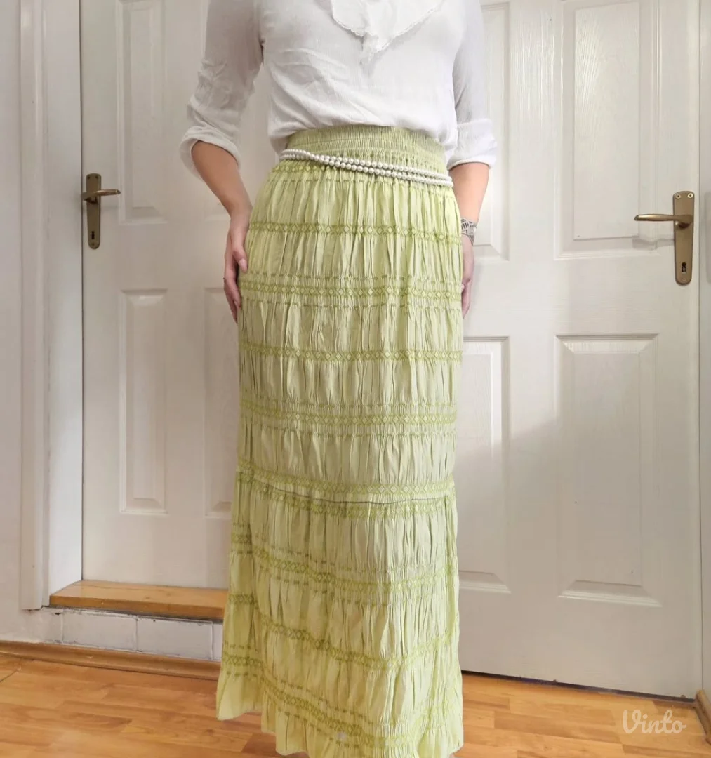 Whimsical maxi suknja