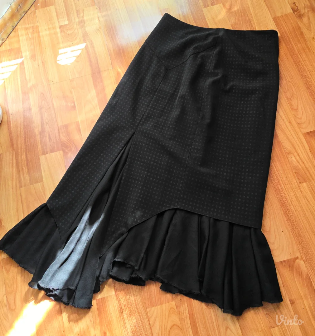 Corporate goth skirt