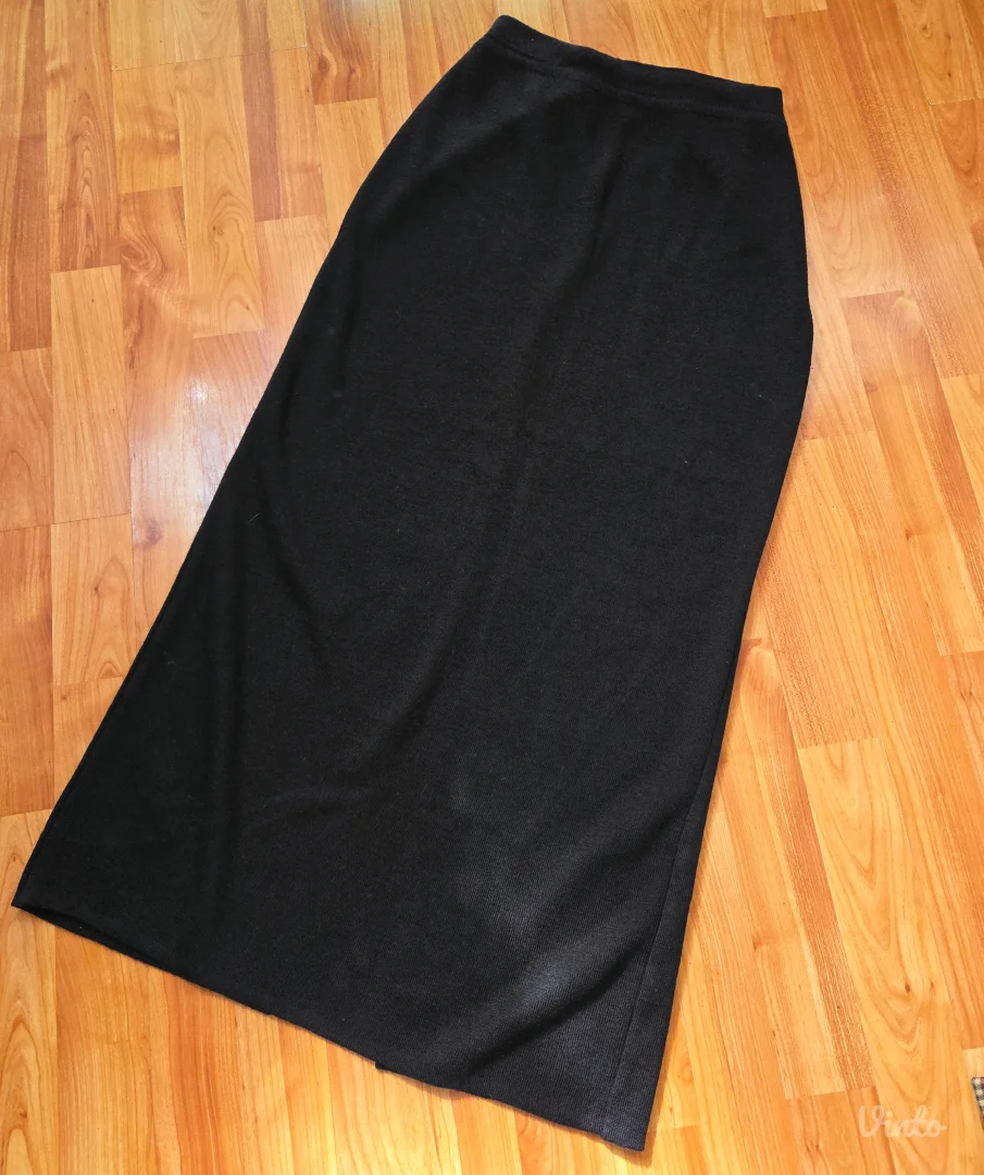 Maxi zimska suknja od merino vune