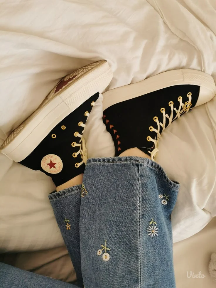 Converse Lift Platform 'Black Hearts'