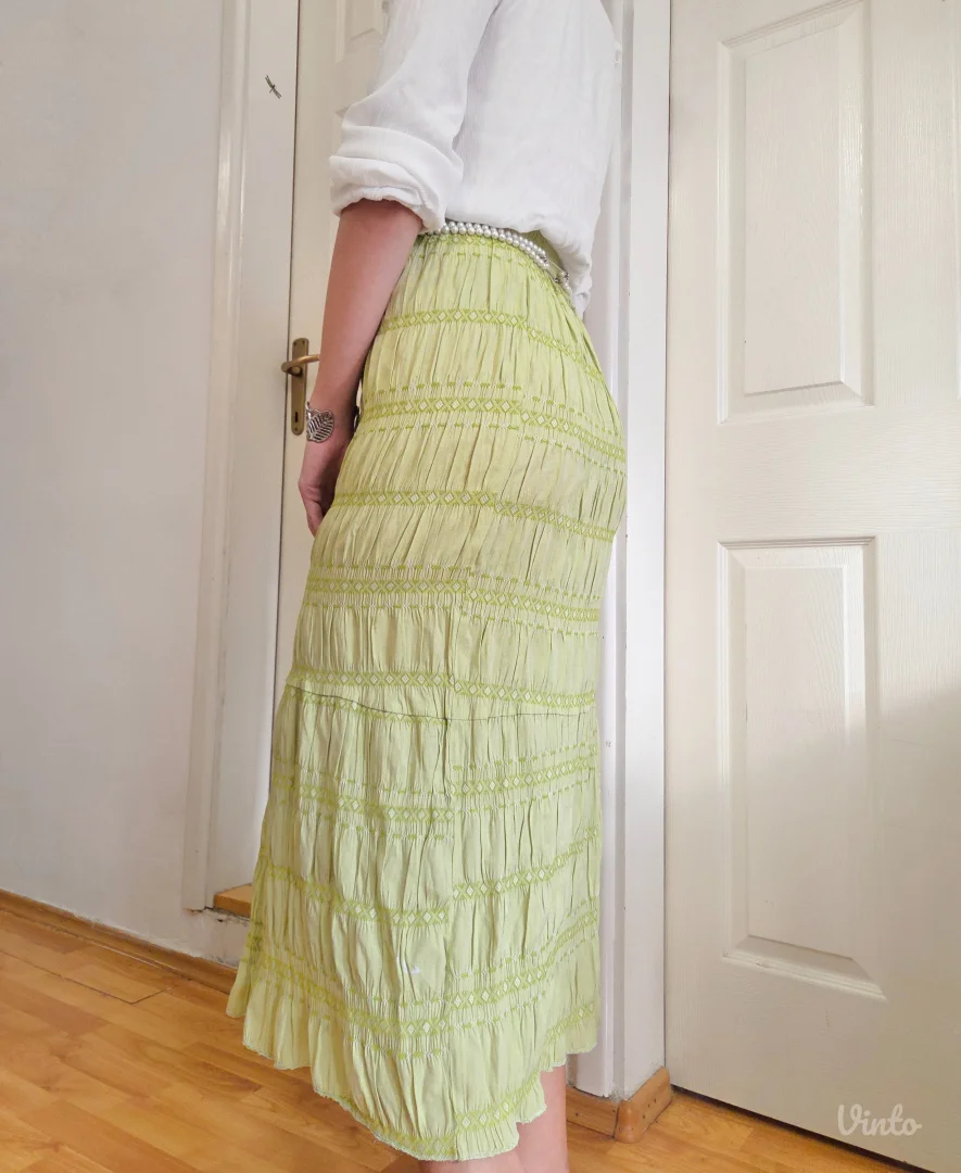 Whimsical maxi suknja