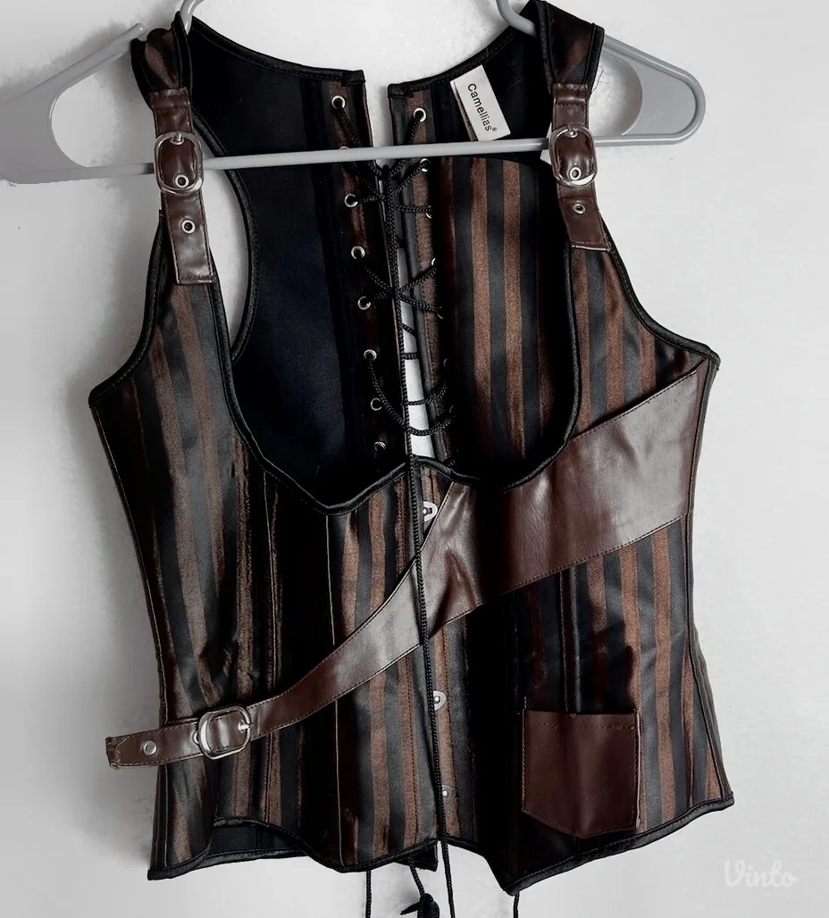 Pirate underbust korset