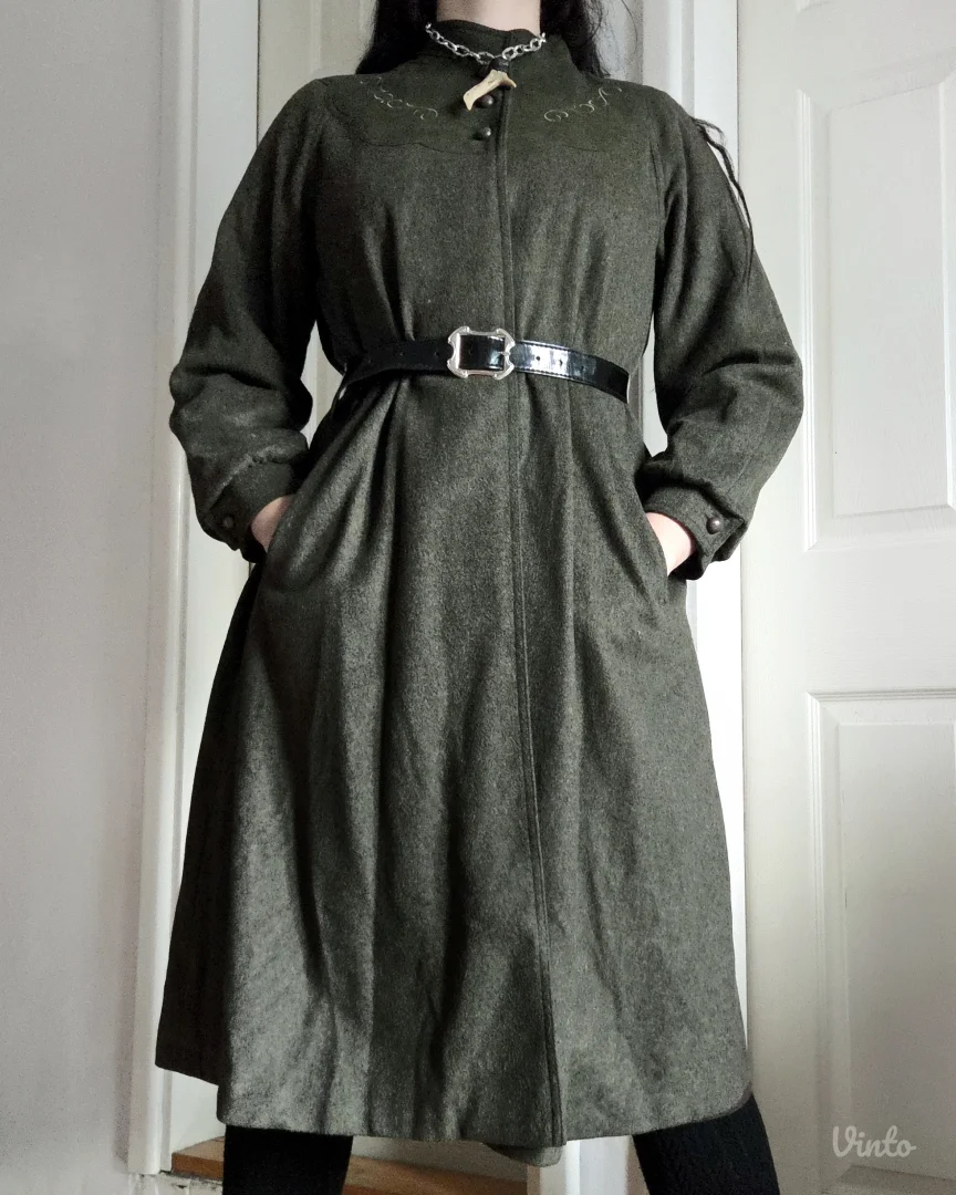 Vintage Loden vilenjački kaput