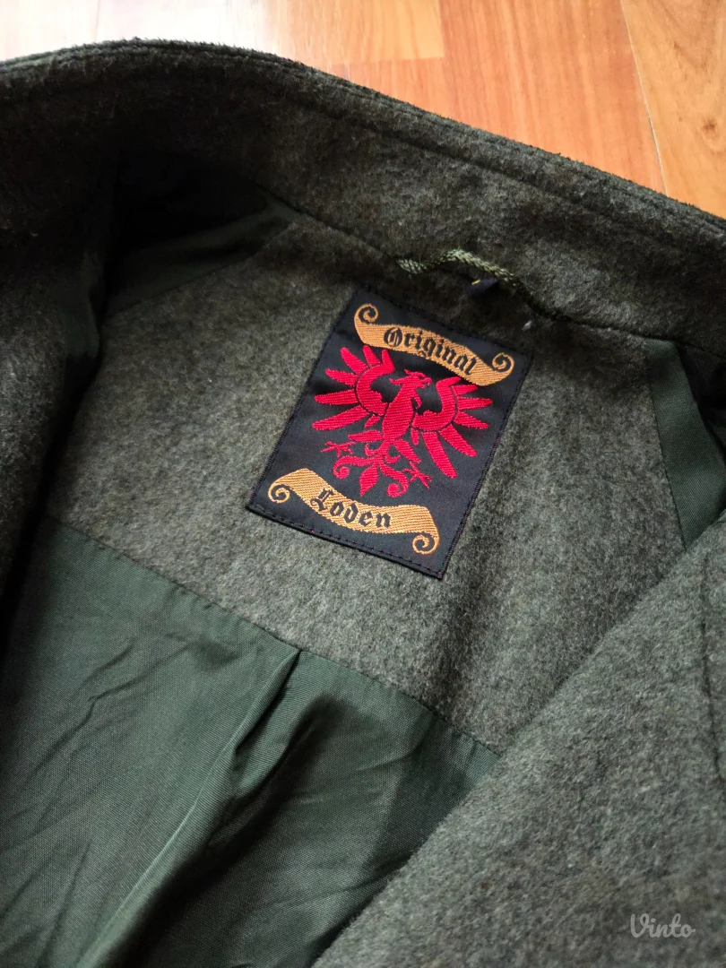 Vintage Loden vilenjački kaput
