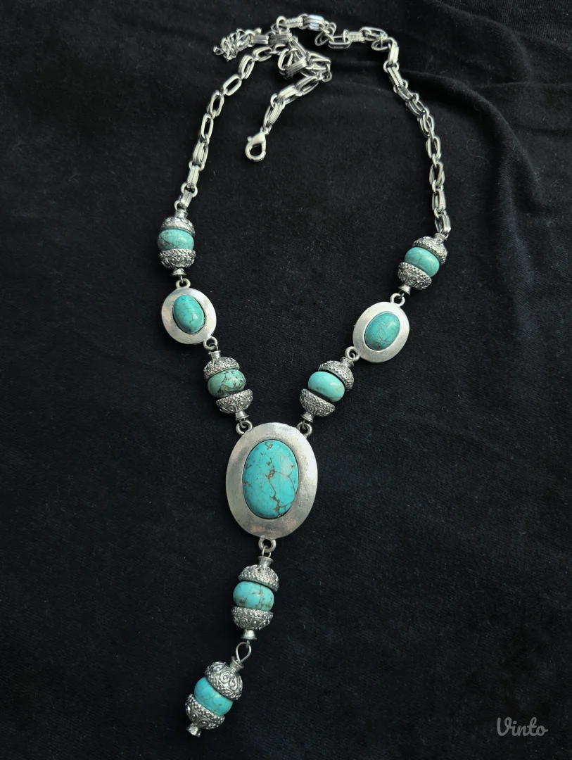 Tirkiz masivna ogrlica