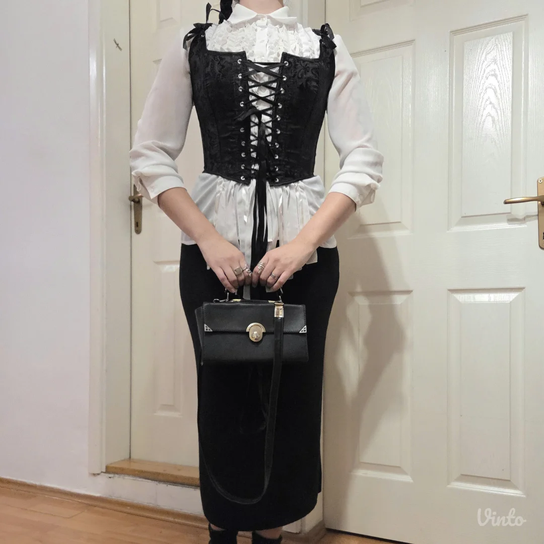 Maxi zimska suknja od merino vune