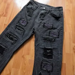 Alt distressed farmerke sa patchevima