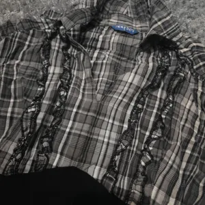 Y2k plaid shirt top