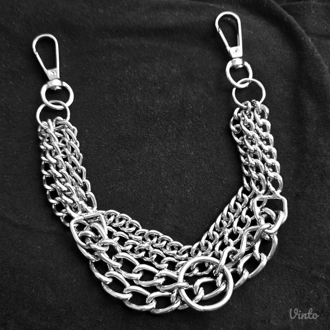 Masivan unikatan čelični lanac za pantalone