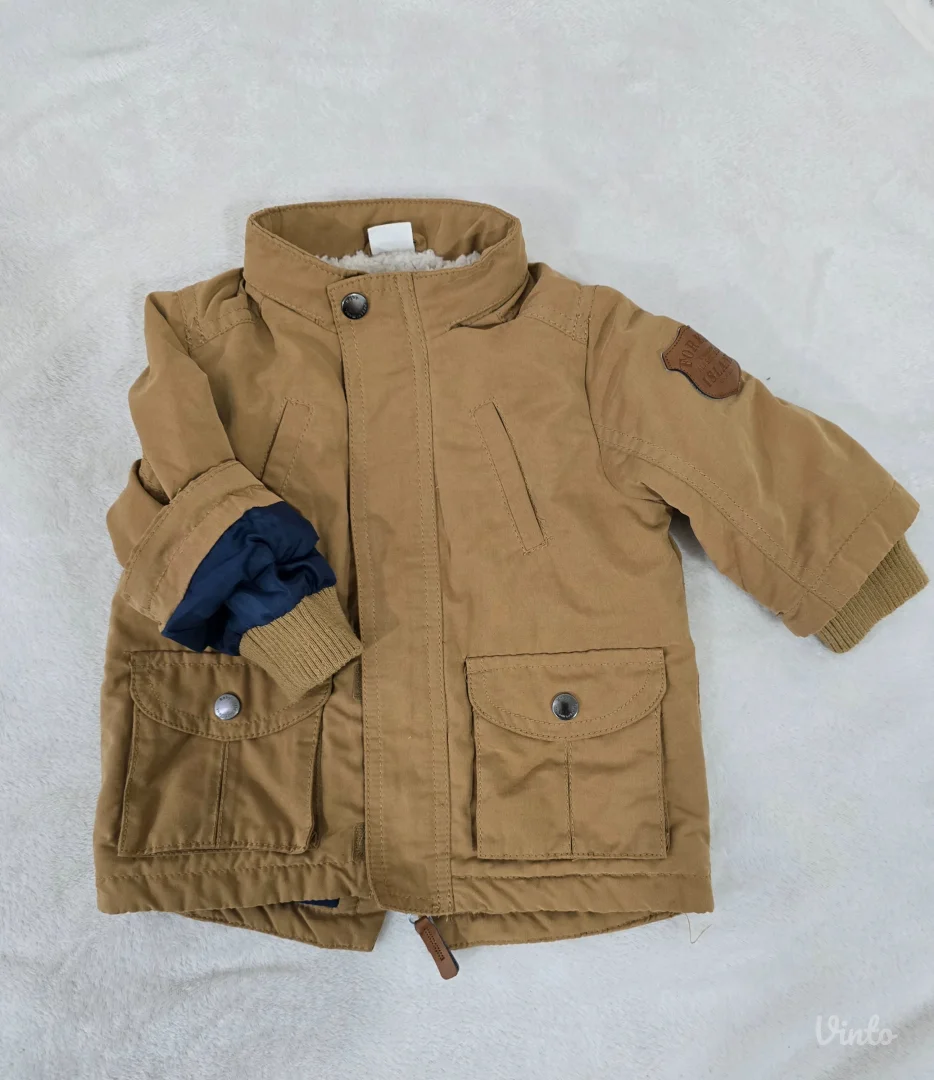 H&M jakna za bebe – vel. 68 (4–6 meseci) – topla