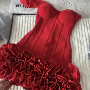 Mini red dress❤️
