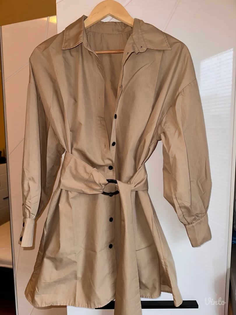 Kosulja haljina sa pojasom