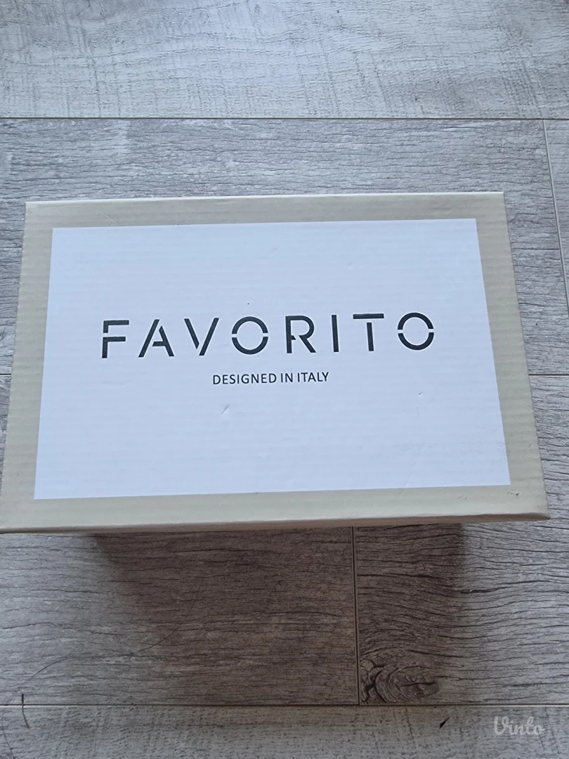 Srebrne sandale Favorito