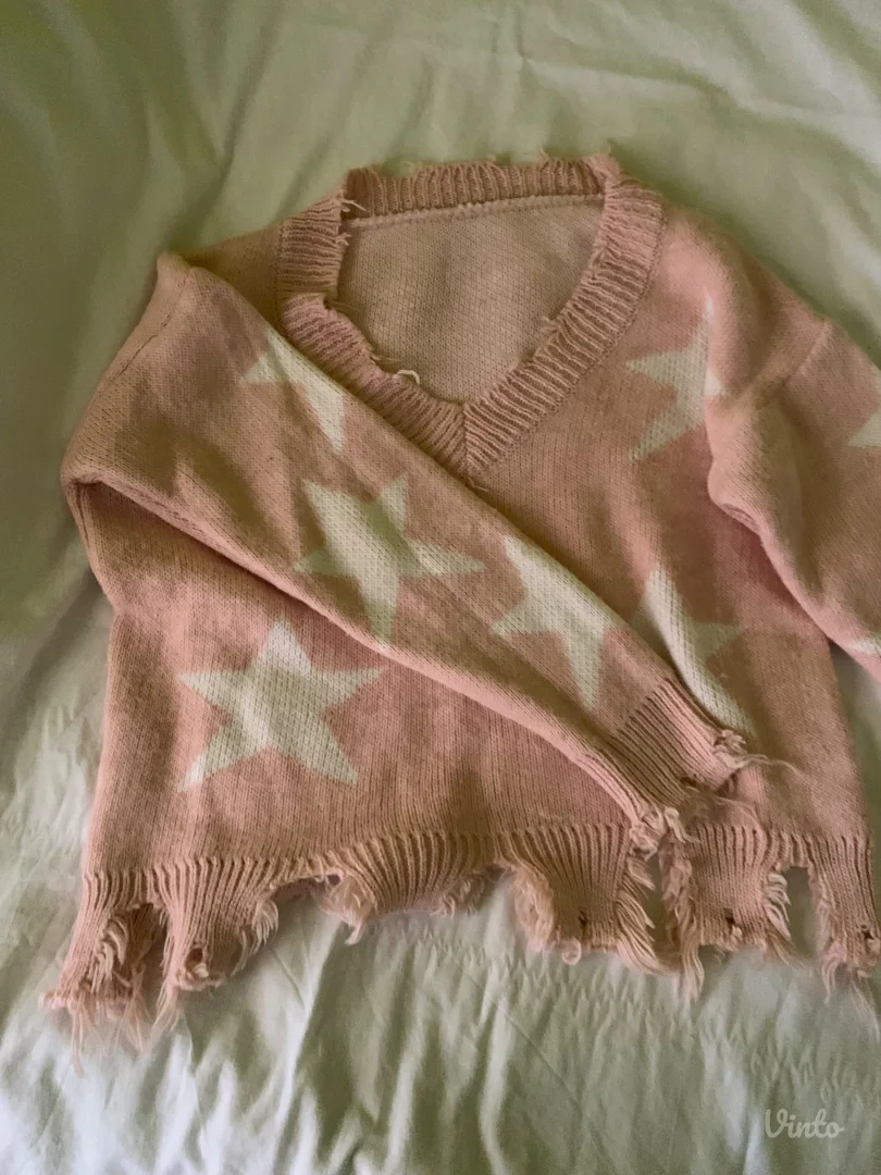 Roze čemper sa zvezdicama