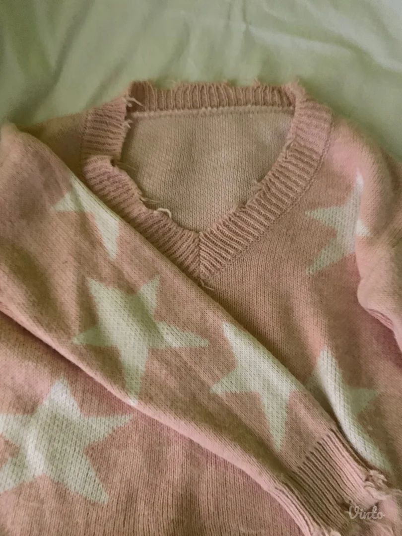 Roze čemper sa zvezdicama