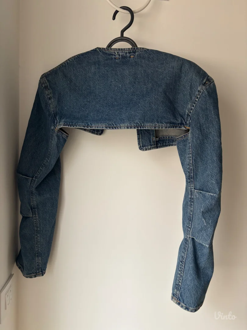 BERSHKA Teksas jaknica/Bolero