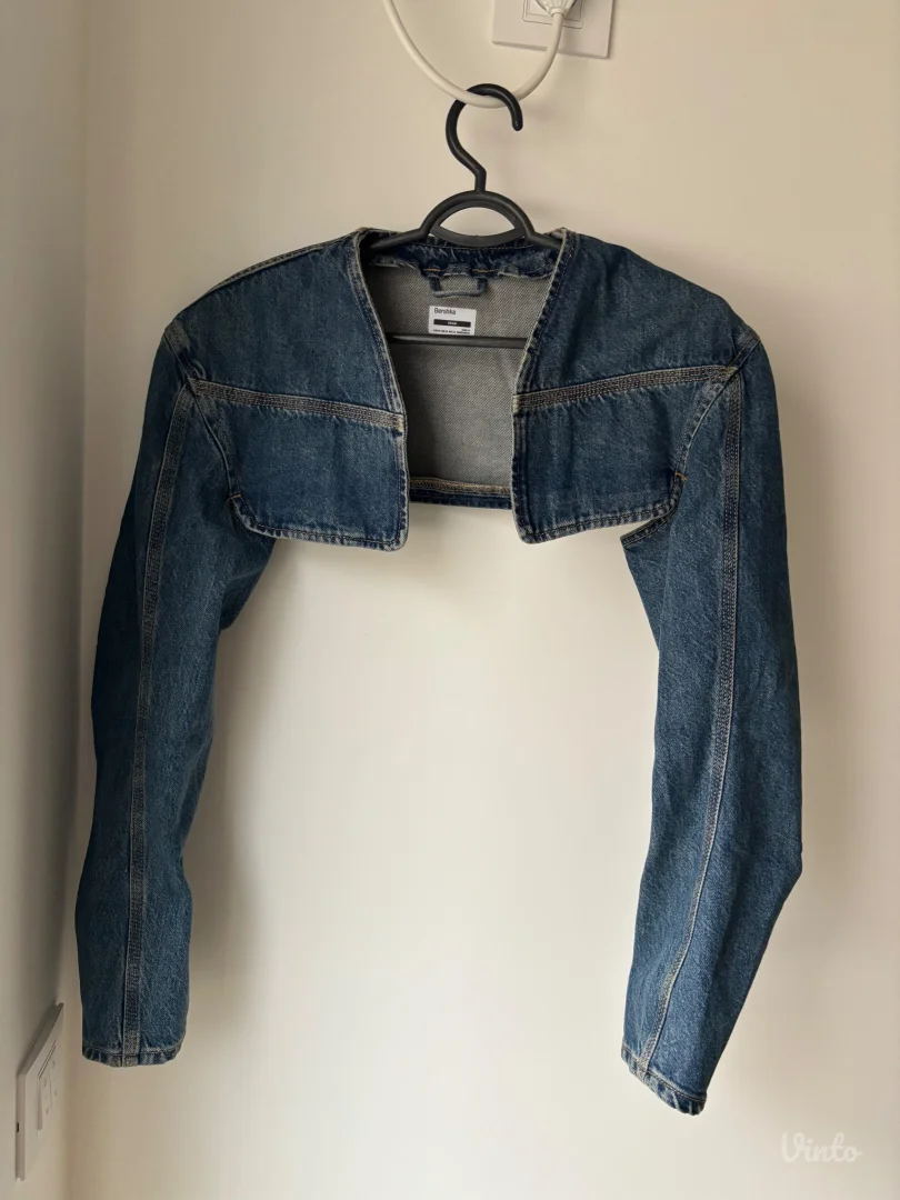 BERSHKA Teksas jaknica/Bolero