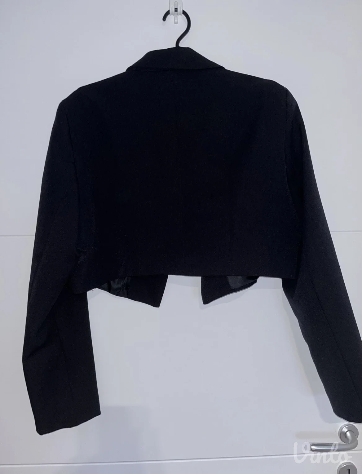 Crni sako - Kratki Crop model