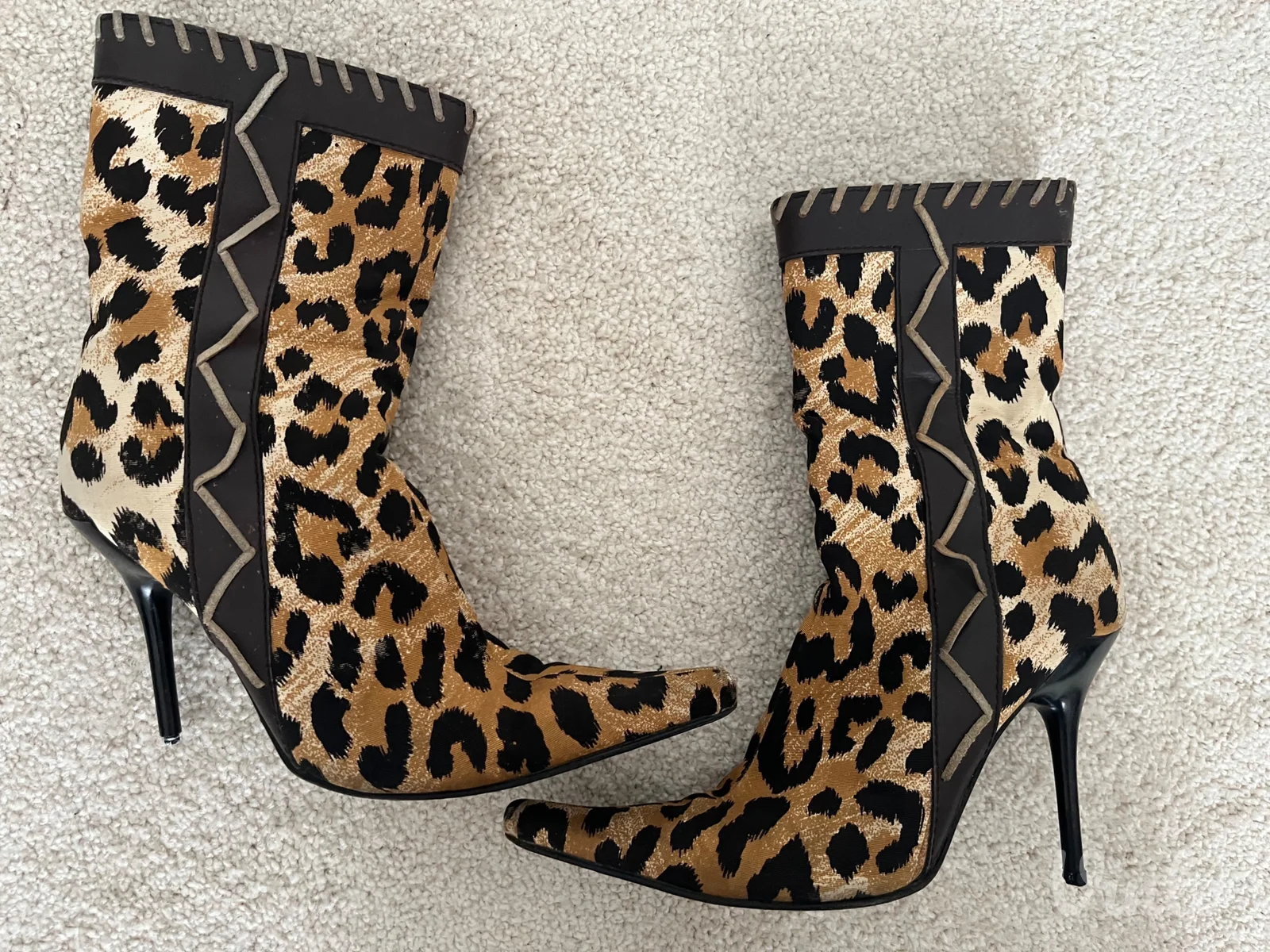 Cizme Casadei - animal print, TREND SEZONE
