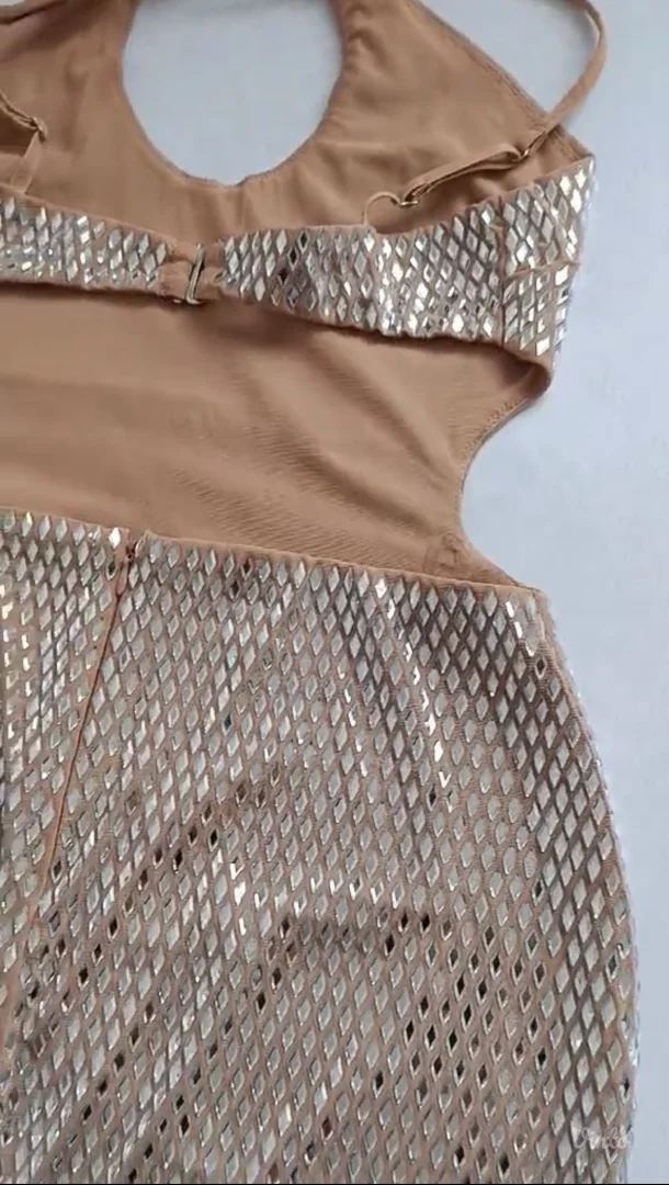 Oh Polly - Embellished maxi dress