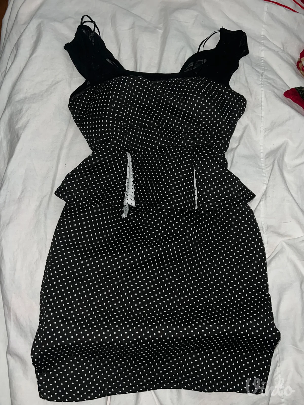 polka dot preslatka haljina