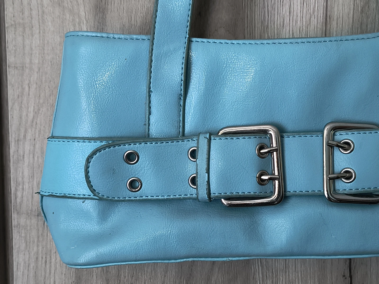 Plava Vintage torba
