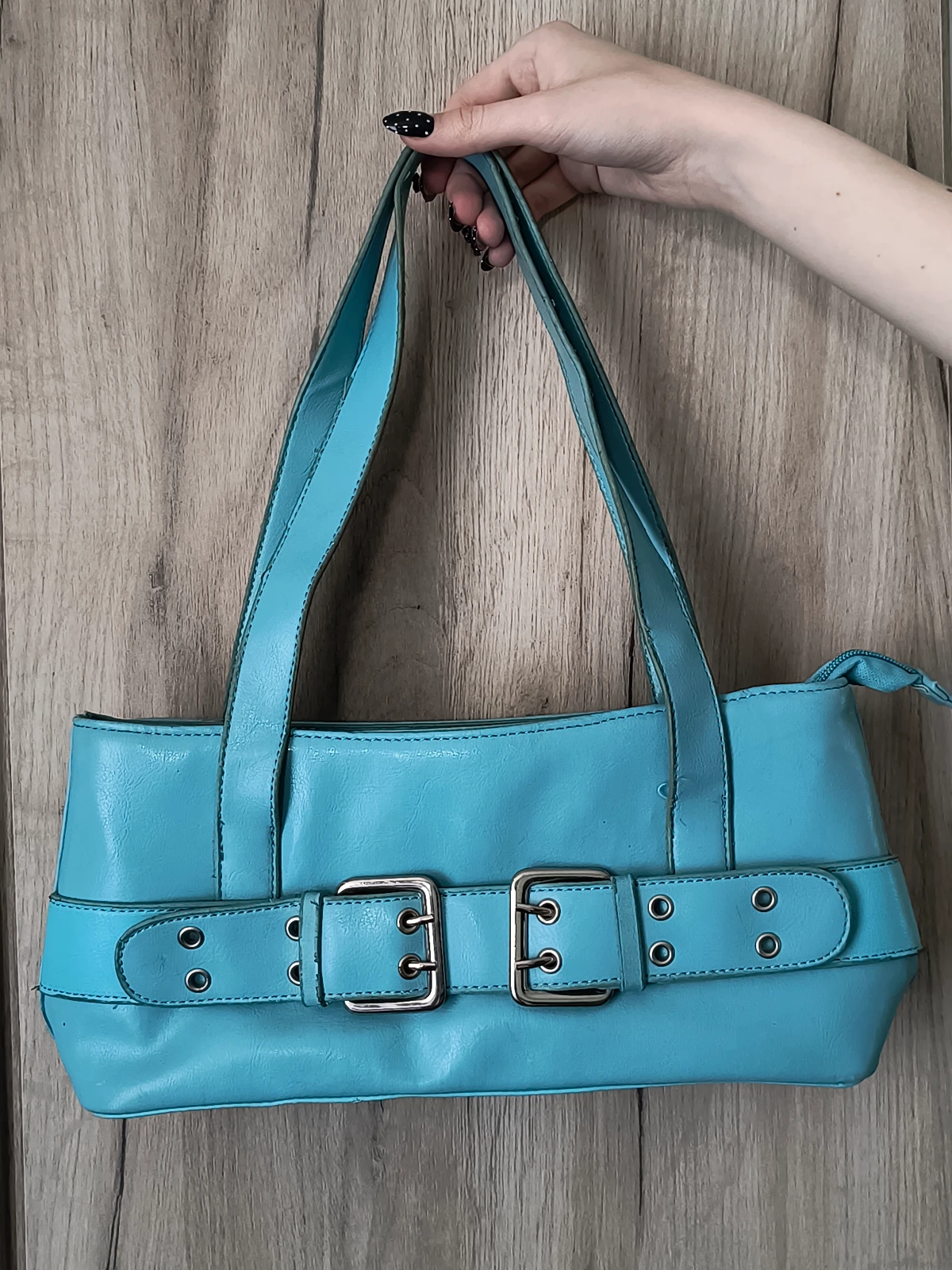 Plava Vintage torba