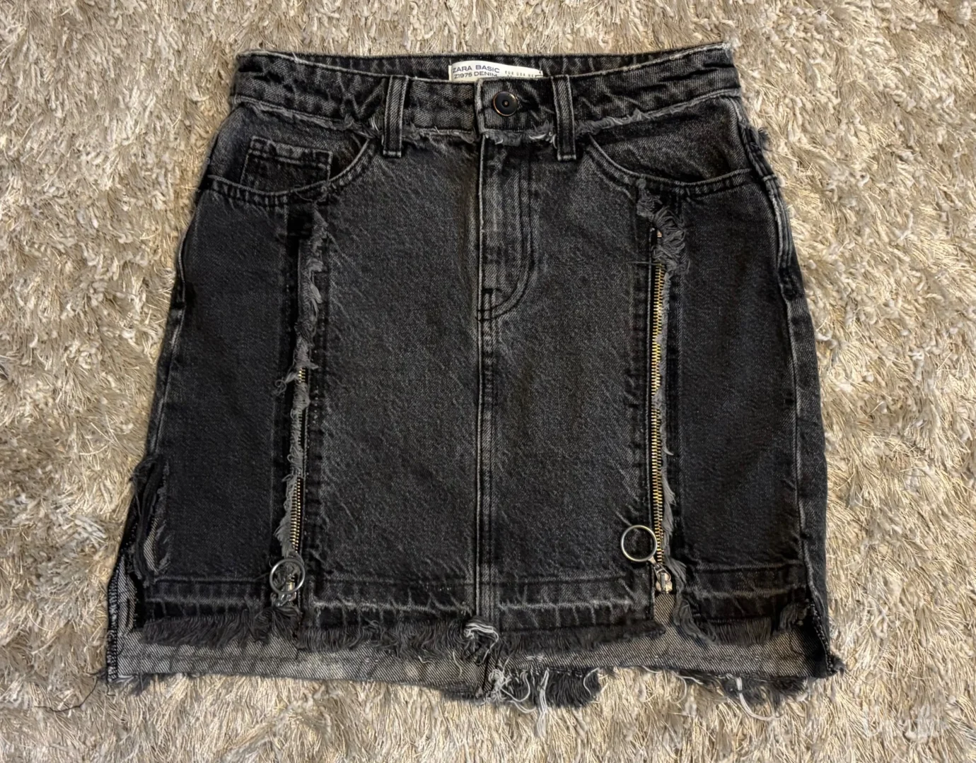 Zara mini teksas suknja
