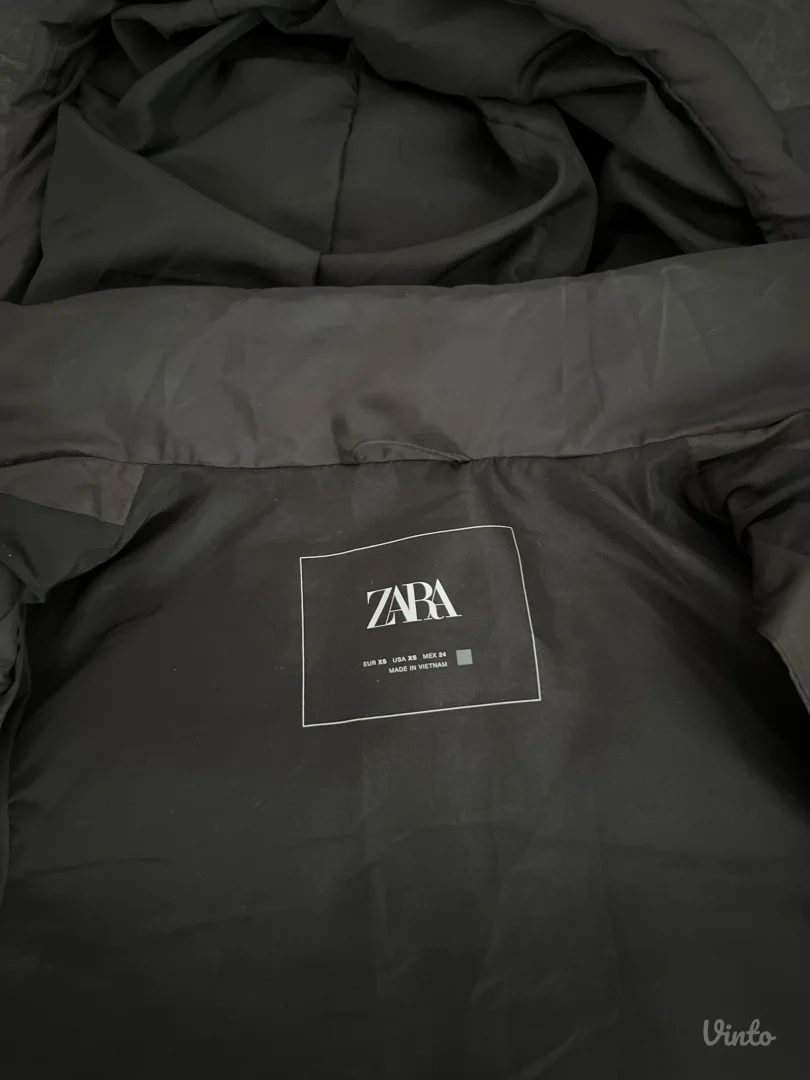 Zara - Dugi crni prsluk