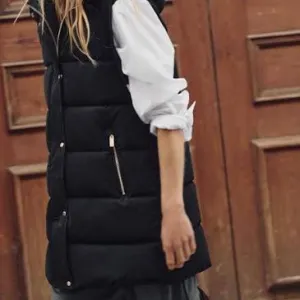 Zara - Dugi crni prsluk