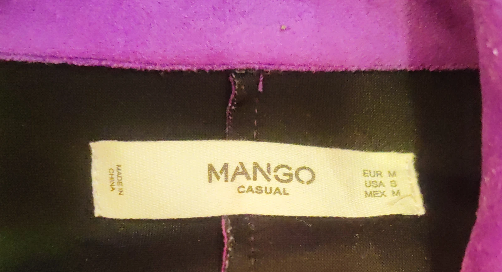 Mango lila jakna M