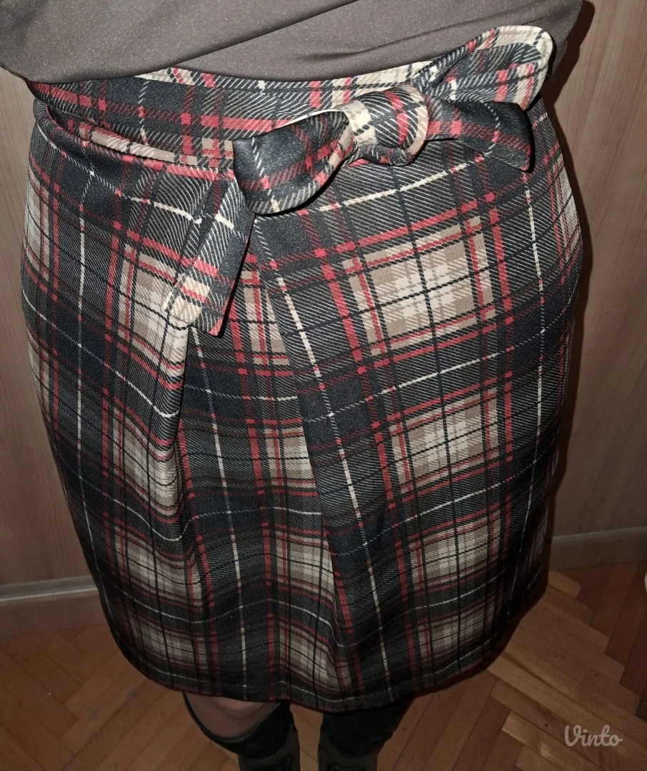 Karirana suknja - NOVO!