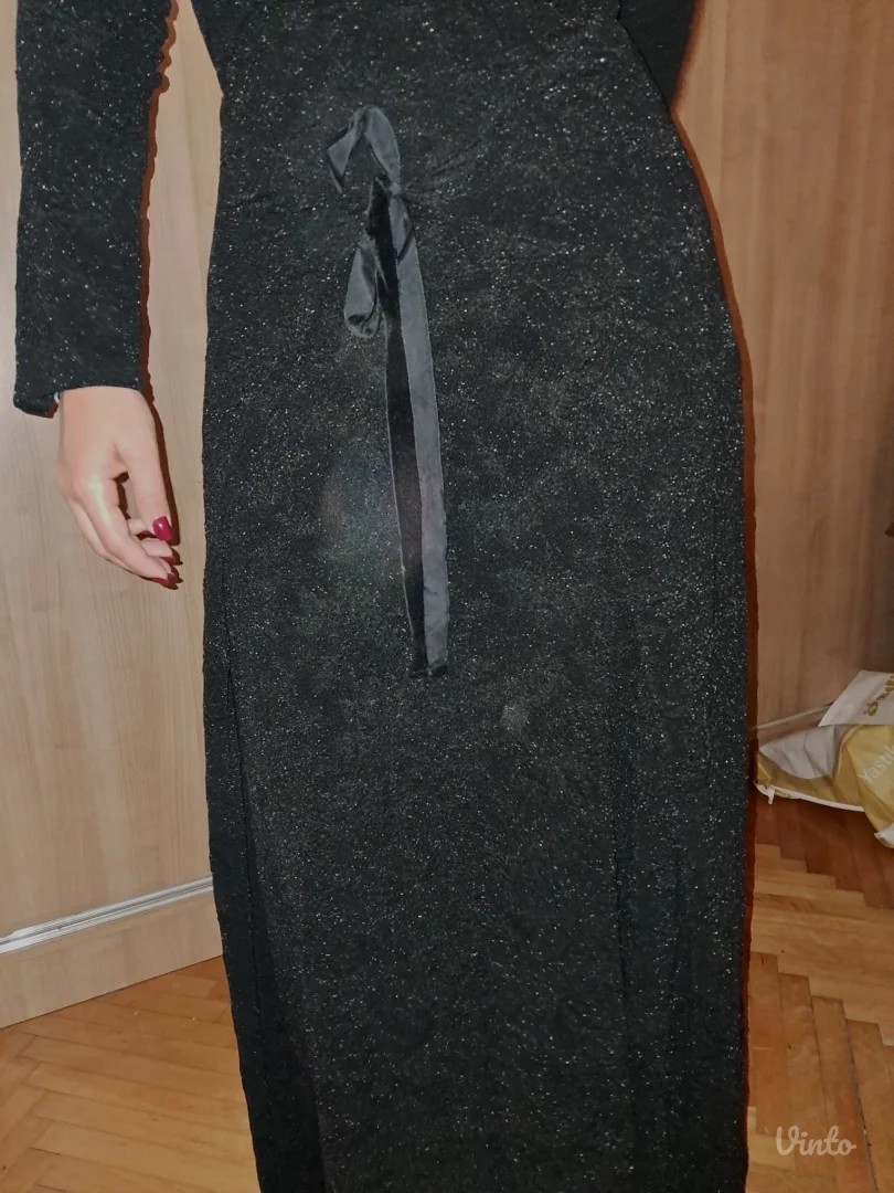 Svečana crna haljina