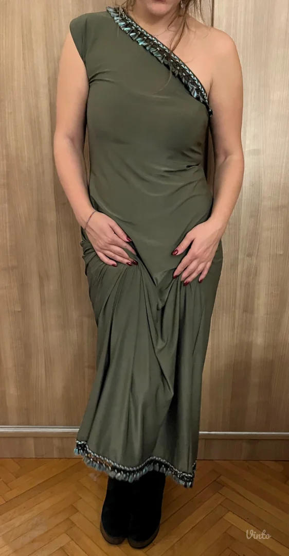 Boho haljina na jedno rame - NOVO!