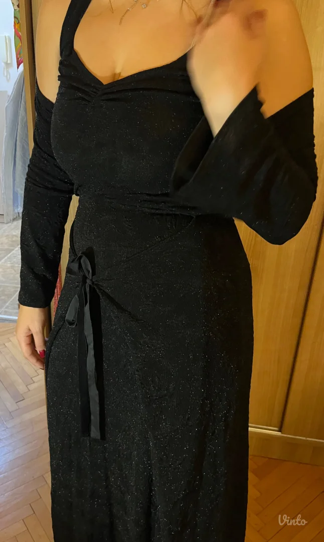 Svečana crna haljina