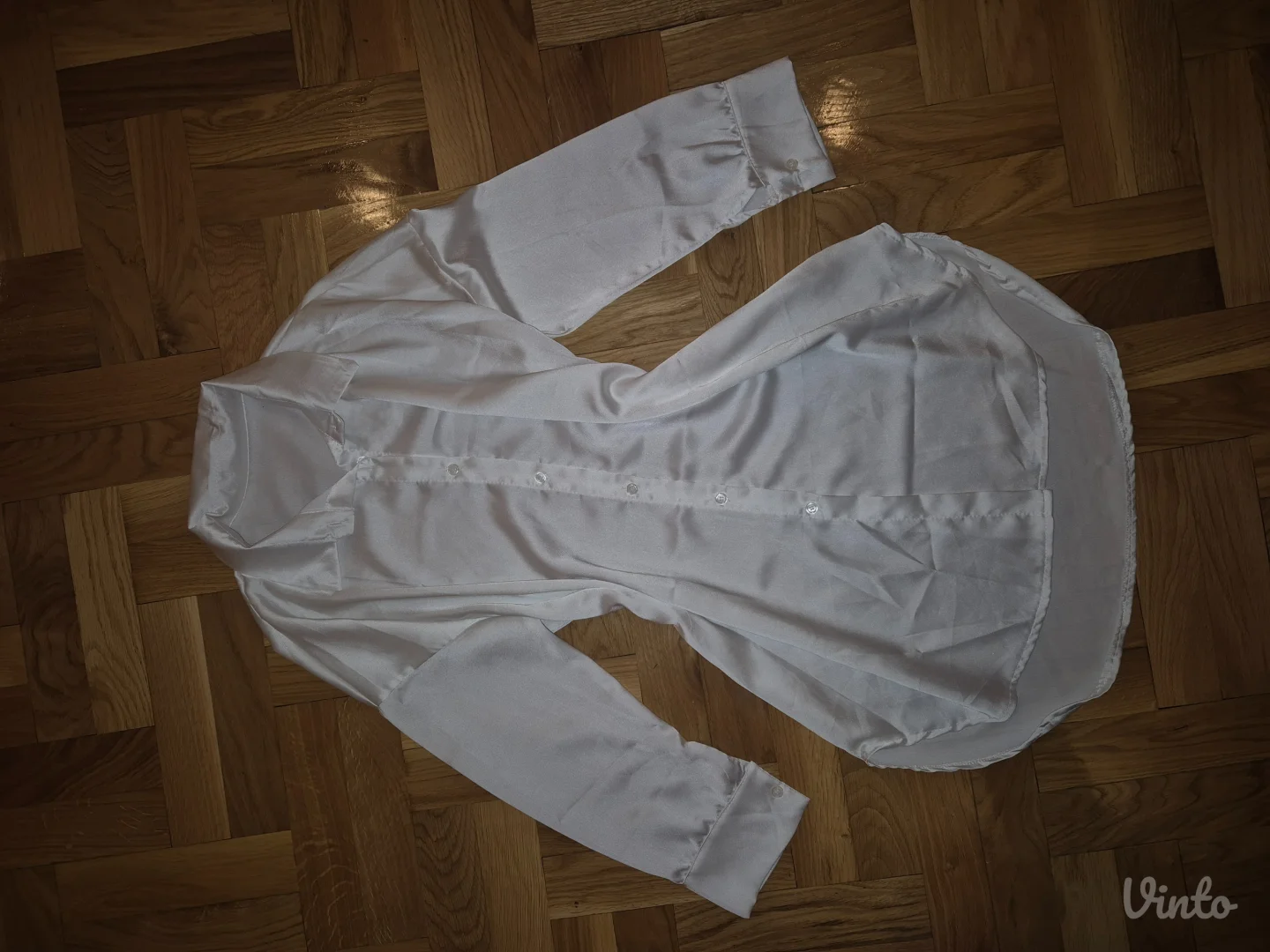 Satenska košulja haljina NOVA