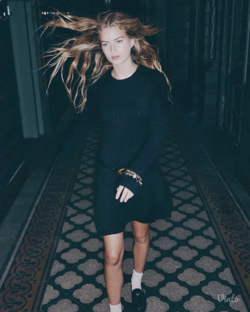 H&M RIB KNIT HALJINA