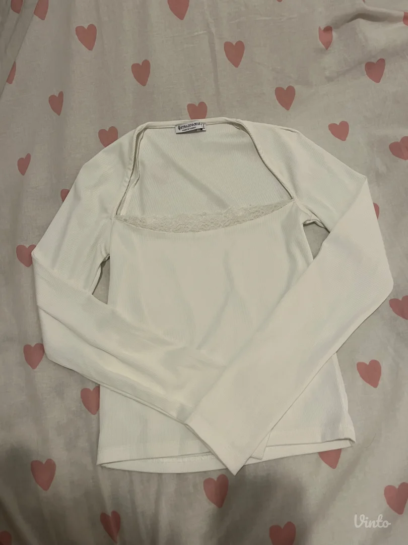 Stradivarius - bela majica