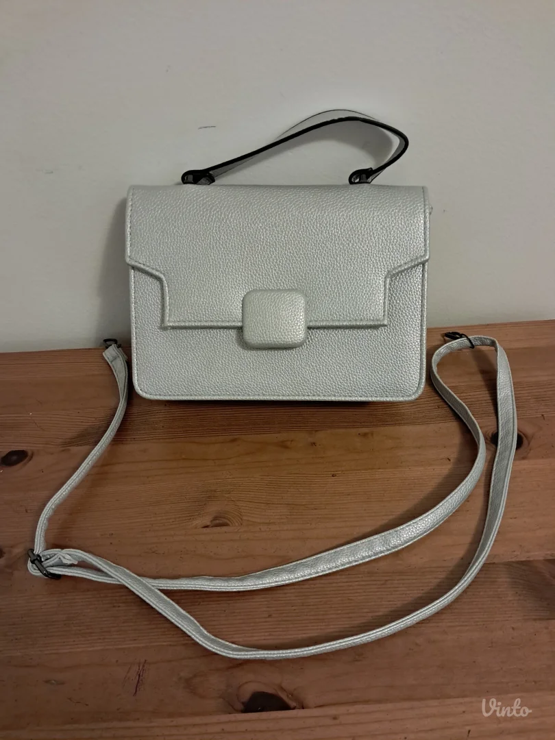 Shein srebrna torbica