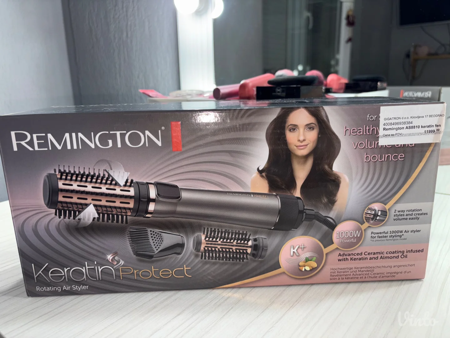 Remington rotirajuća četka za kosu