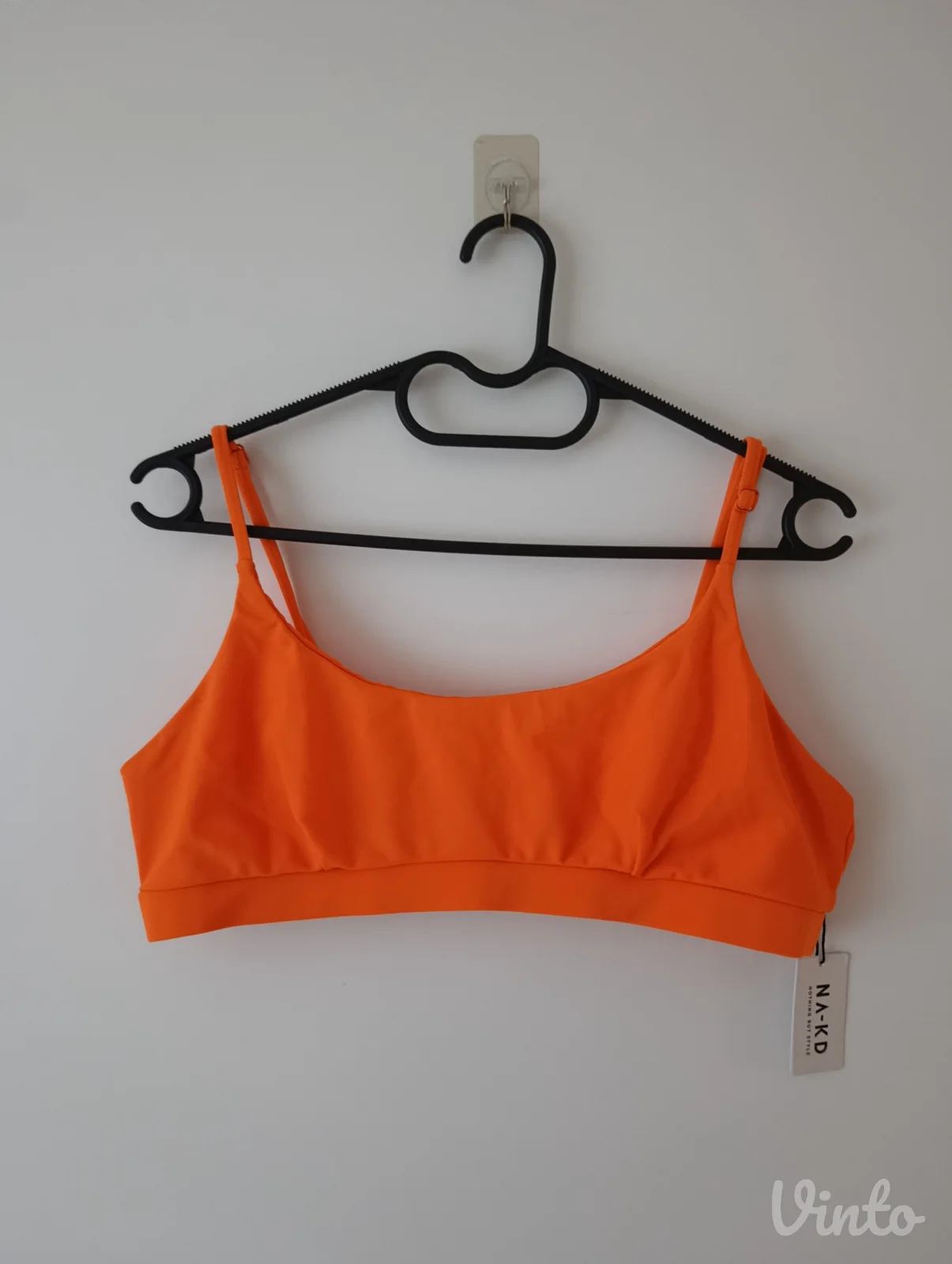 NA-KD ženski bikini set jarko narandžaste boje